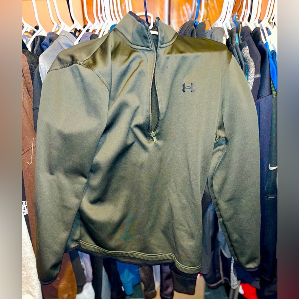 Under Armour Men's Dark Green Performance Jacket